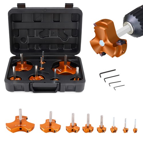 Kit alesatore tubo pvc tripla - kit,
