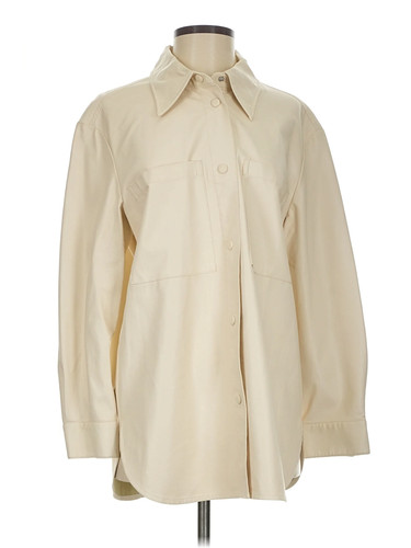 Zara women ivory trenchcoat - zara, s