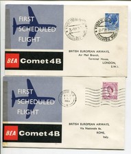 BEA Londra/Roma/Londra del 1.4.60