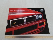 TABELLA CAMPIONARIO COLORI ORIGINALE LANCIA DELTA HF INTEGRALE EVOLUZIONE 1992