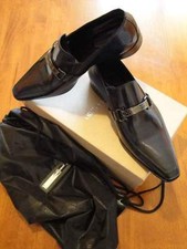 CARLO PIGNATELLI shoes, calzatura in pelle mod. Amalfi Blu 221, size 44, nuova