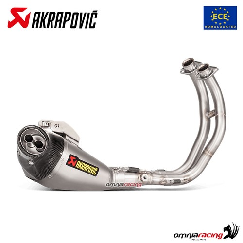 Scarico completo akrapovic - scarico,