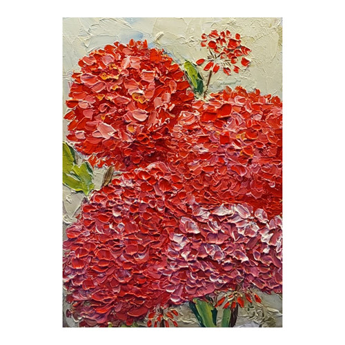 Geranio originale quadro - geranio, 3d