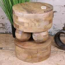 Tavolino Varuni legno di mango