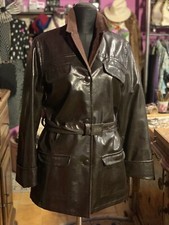 Giacca in pelle vegana Versace Couture 