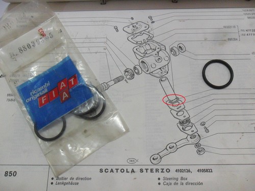 Guarnizione boccola scatola - boccola,