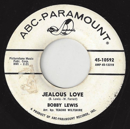 Bobby lewis jealous love - lewis, love/stark