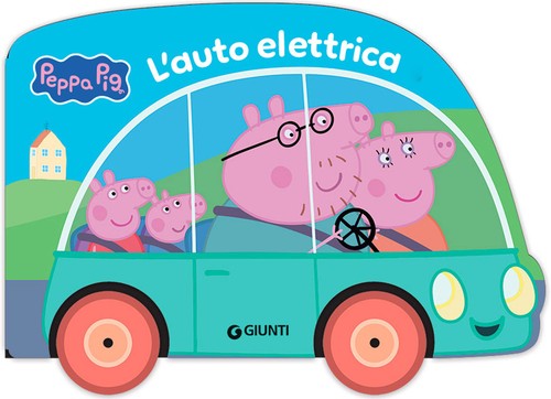 Auto elettrica peppa - l'auto, pig