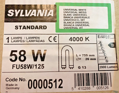 Sylvania lampada fluorescente - sylvania,