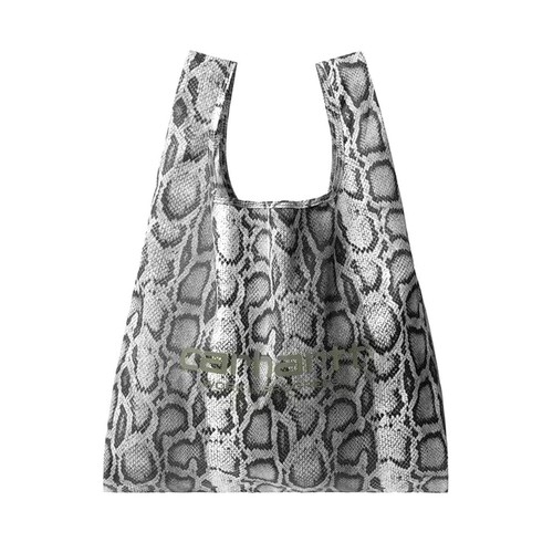 Snake camo shopping bag - shopping,