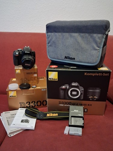 Nikon d3300 24mp set - set, completo