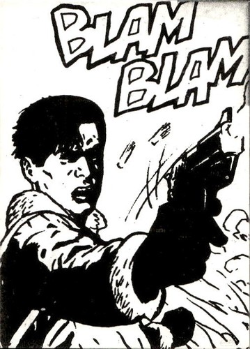 Promo card star - star, comics