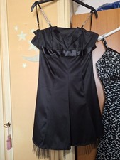 Vestito da Sera - Cerimonia Nero Elegante Taglia S 10 E