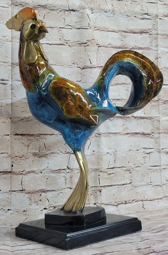 Gallo vintage scultura - gallo,