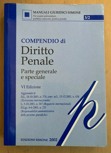 Compendio diritto penale - compendio, di