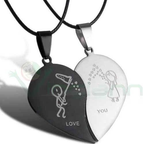 Collana doppio ciondolo