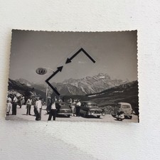 Passo Rolle,benzinaio,vespa Piaggio,1950,auto Da Corsa,Ferrari,alfa Romeo,FRG100