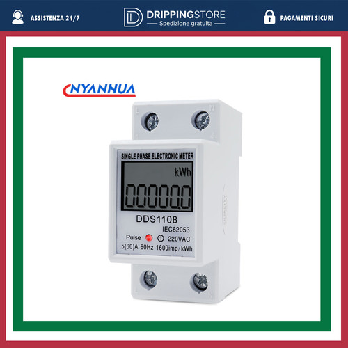Contatore energia elettrica - contatore,