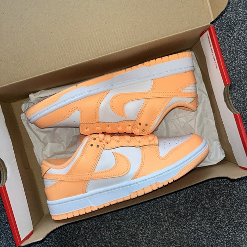 Nike dunk low white peach - nike,