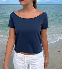 Top Brandy Melville blu navy
