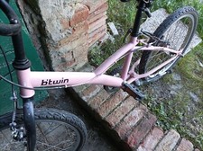 bici btwin Decathlon  Diametro Ruote 20 Pollici Dipinta Rosa