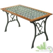 TAVOLO TAVOLINO GHISA