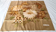 Foulard Donna Marca Christian Dior Originale 100% Seta Silk Vintage con Fiori