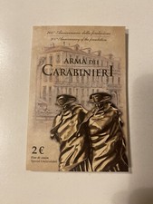 2 Euro Italia 2014 Card Commemorativo 