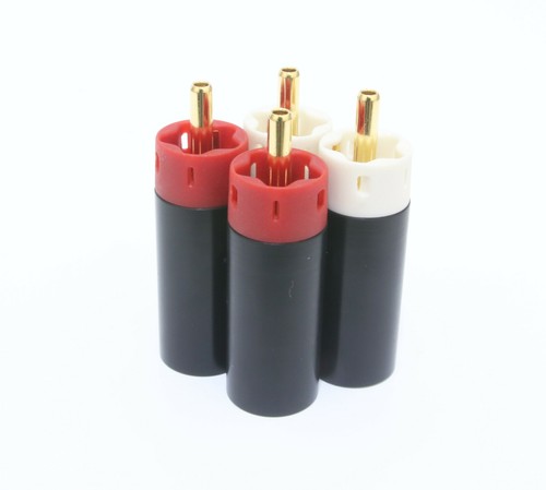 Connettore spina rca - spina, rame