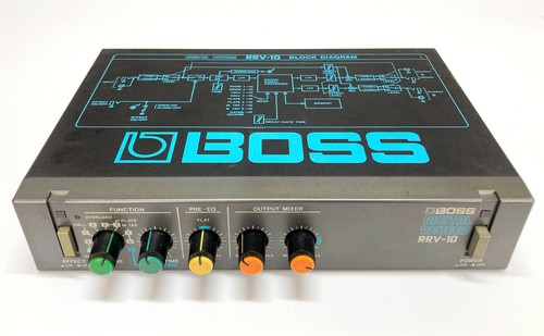 Boss rrv digital reverb - boss, rrv-10