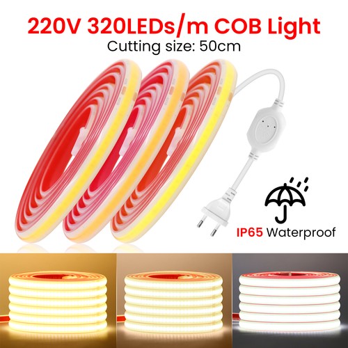 Striscia led cob 220v - striscia,