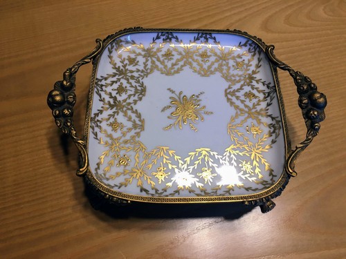 Piatto porcellana francese