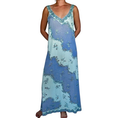 Maxi abito slip vintage anni