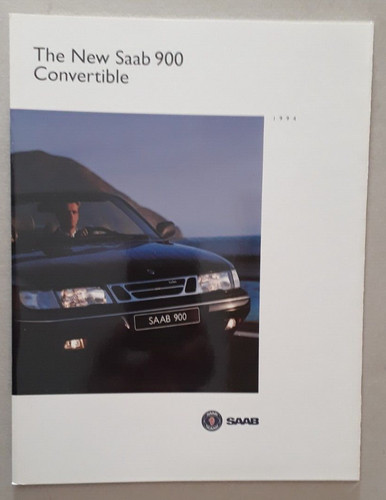 Brochure saab 900 - 900, cabrio