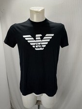 Articolo e3163 t-shirt uomo Emporio Armani nera, taglia L, ascelle 52cm, spalle