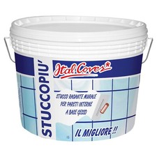 Stucco in pasta pronto uso rasante per muro pareti intonaco bianco 1 5 20 kg