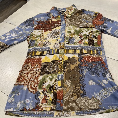 Camicia zashi manica lunga - zashi, con