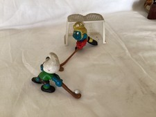 2 PUFFI SPORTS SPORTIVI HOCKEY SU PRATO E SU GHIACCIO CON PORTA ICE HOCKEY FIELD