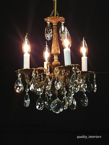 Lampadario antico bracci 4 - antico,