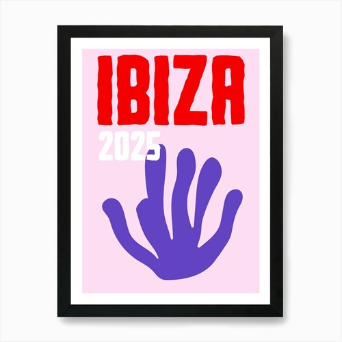 Quadro stampa artistica ibiza - quadro,