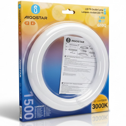 Aigostar circolina led - circolina, 14w