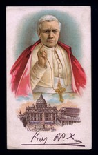 antico santino cromo-holy card