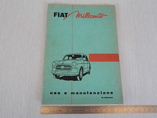 MANUALE USO MANUTENZIONE