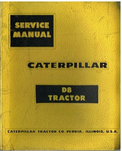Caterpillar trattore - d8,