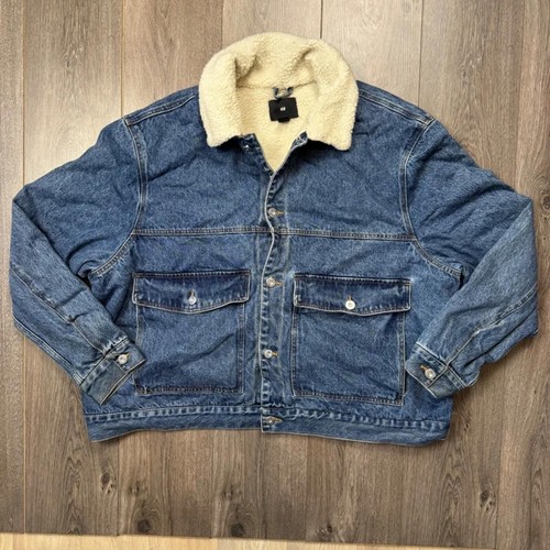 Giacca denim foderata - h&m,