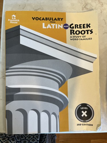 Vocabulary from latin and - vocabulary,