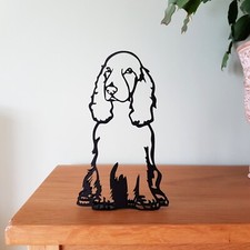 Statua cane minimalista