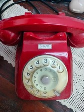 Telefono a Disco  ROSSO SIP VINTAGE MODERNARIATO