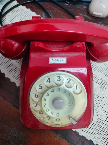 Telefono disco rosso - a, sip