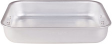 Teglia  Agnelli  ALMR115055 Alluminio Professionale 3 mm, Rostiera Rett. Pentola